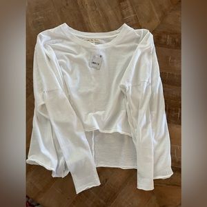 NWT Free People CC long sleeve tee